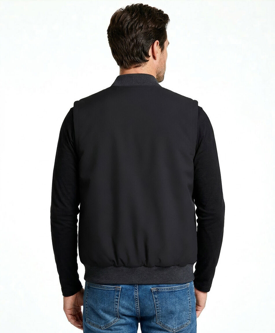 Parka hombre sin mangas black night