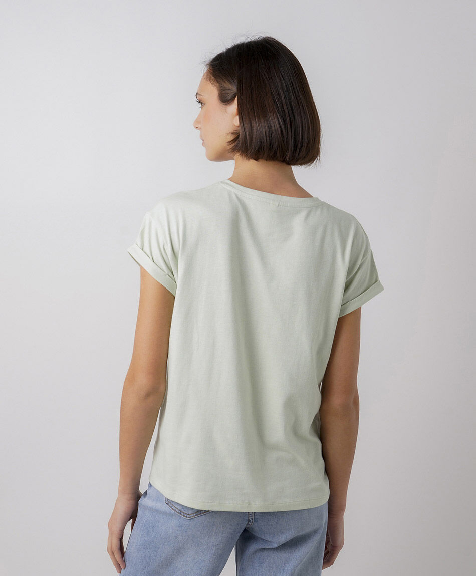 Remera mujer iced matcha