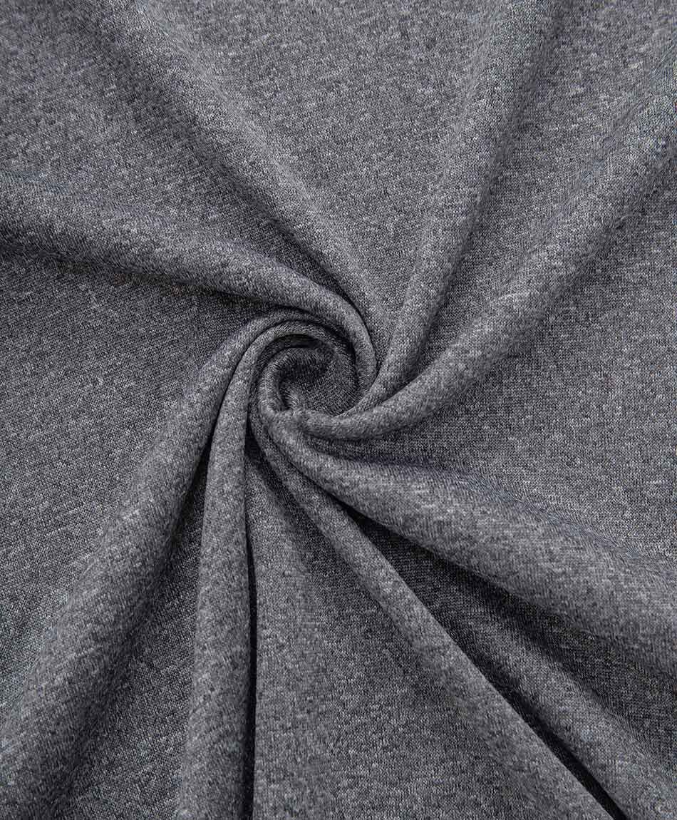 Remera deportiva hombre melange gris