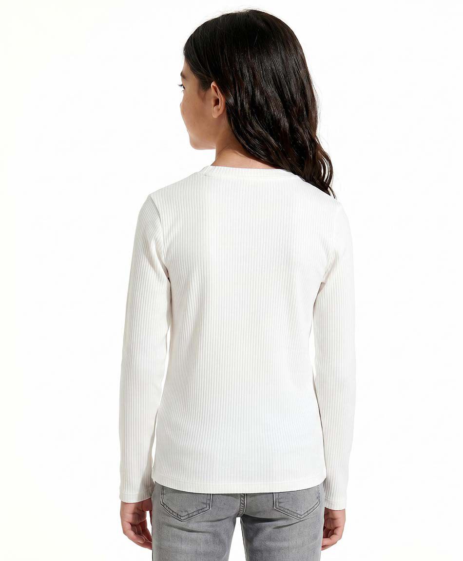 Remera ni&ntilde;a dise&ntilde;o calado