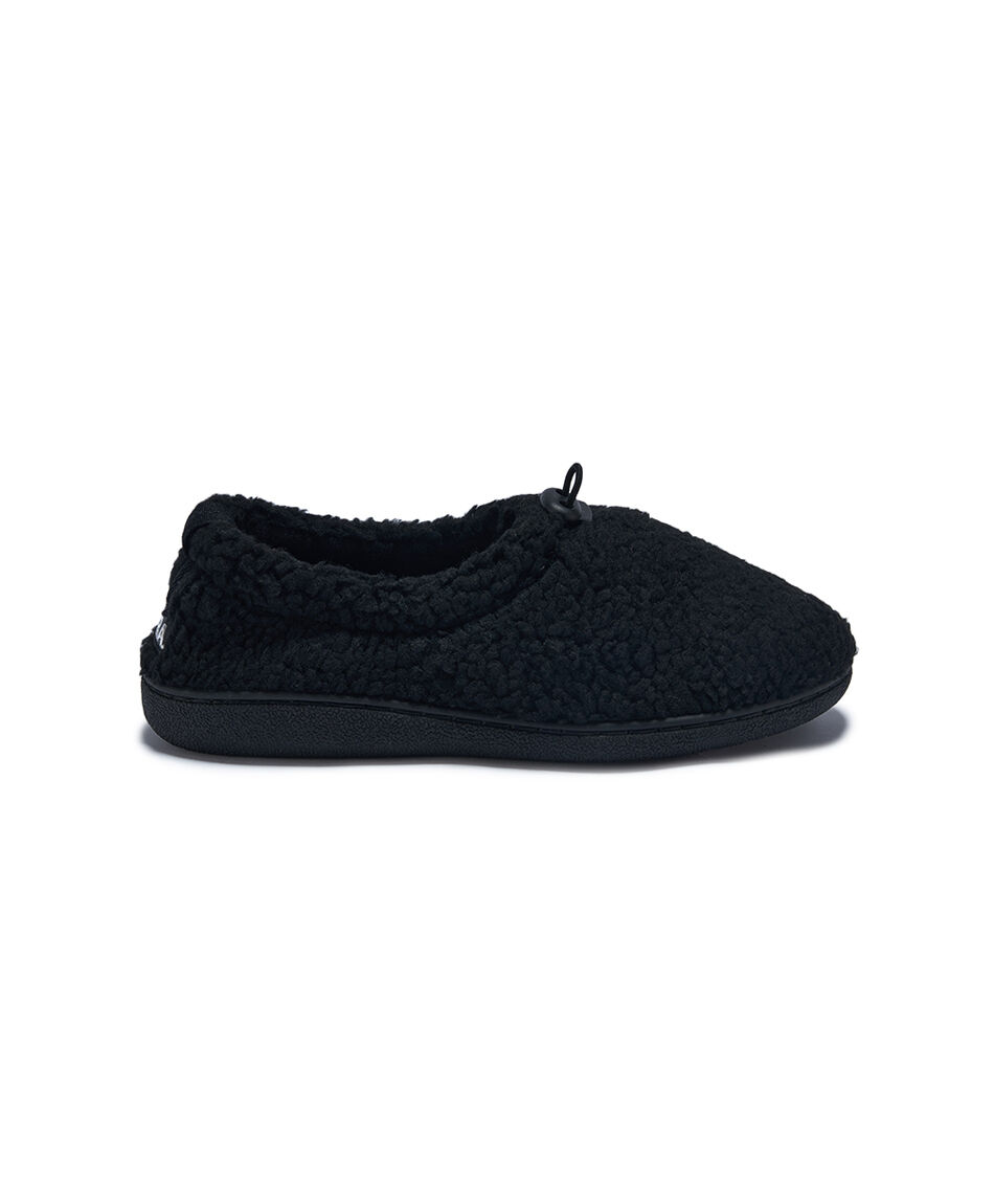 Zapatillas de descanso mujer sherpas black