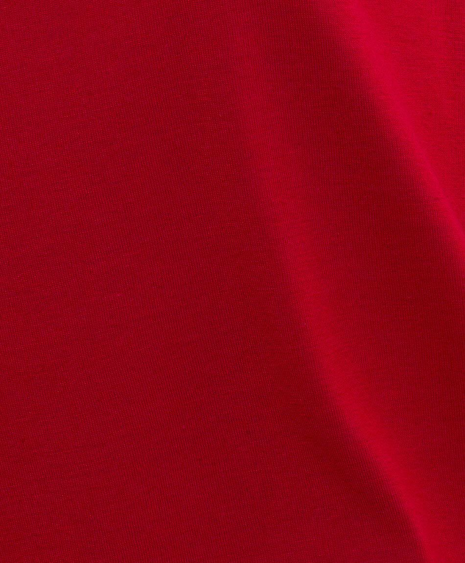 Remera mujer manga corta cl&aacute;sico rojo