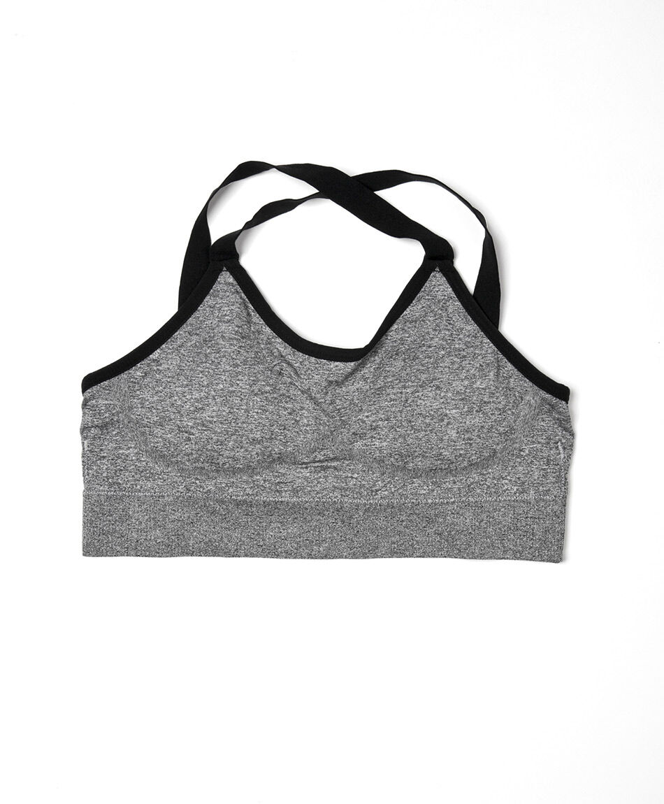 Peto mujer cruzado melange