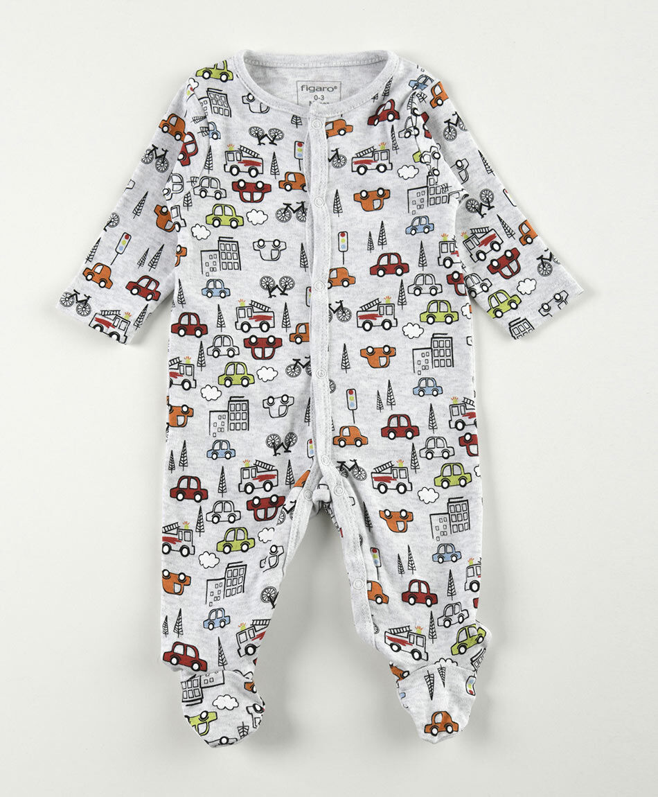 Pijama beb&eacute; estampado autos