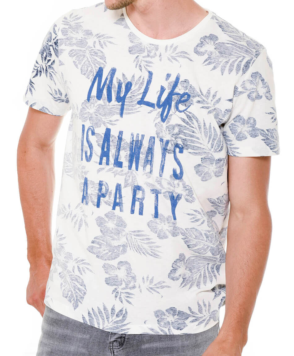 Polera fashion flores