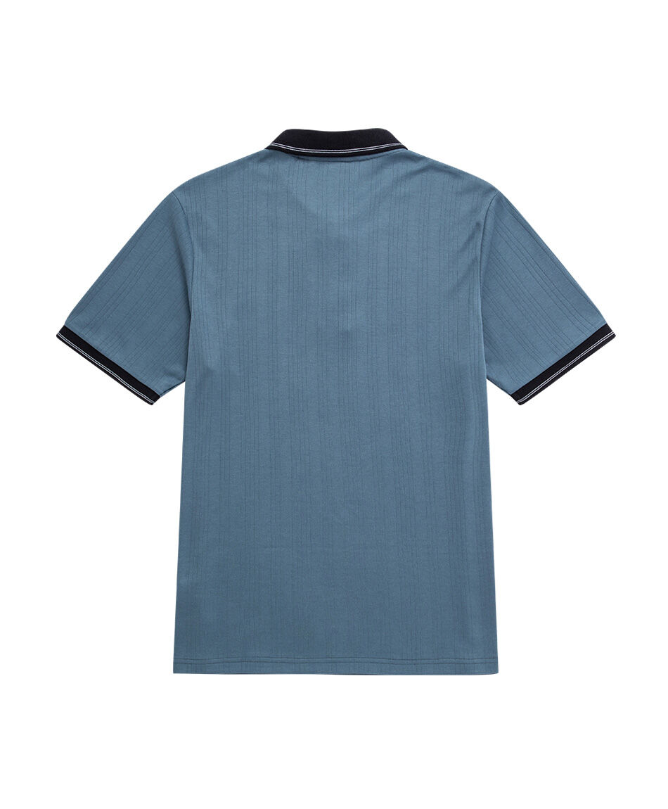 Remera hombre cuello polo blue