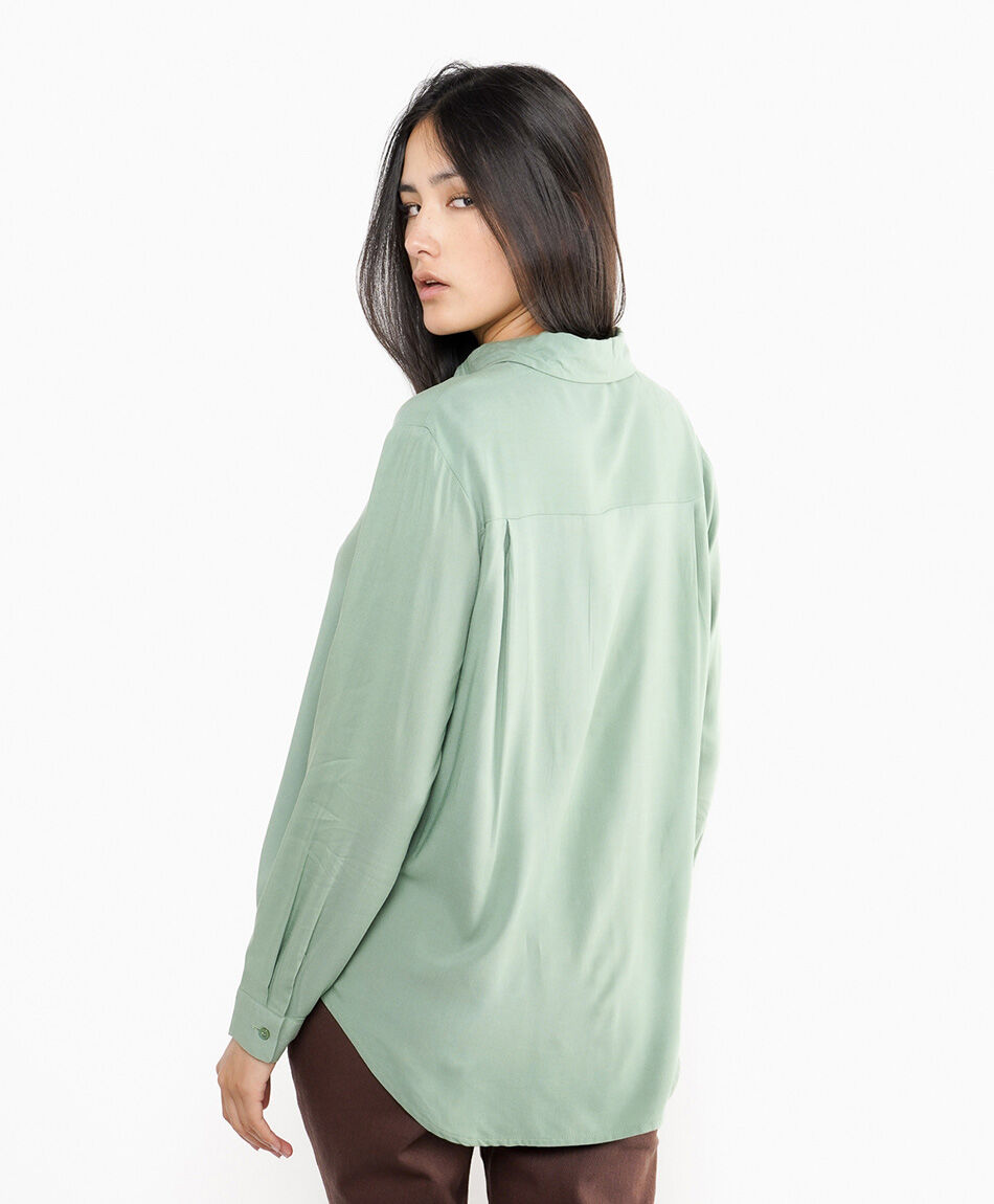 Camisa mujer camisero green
