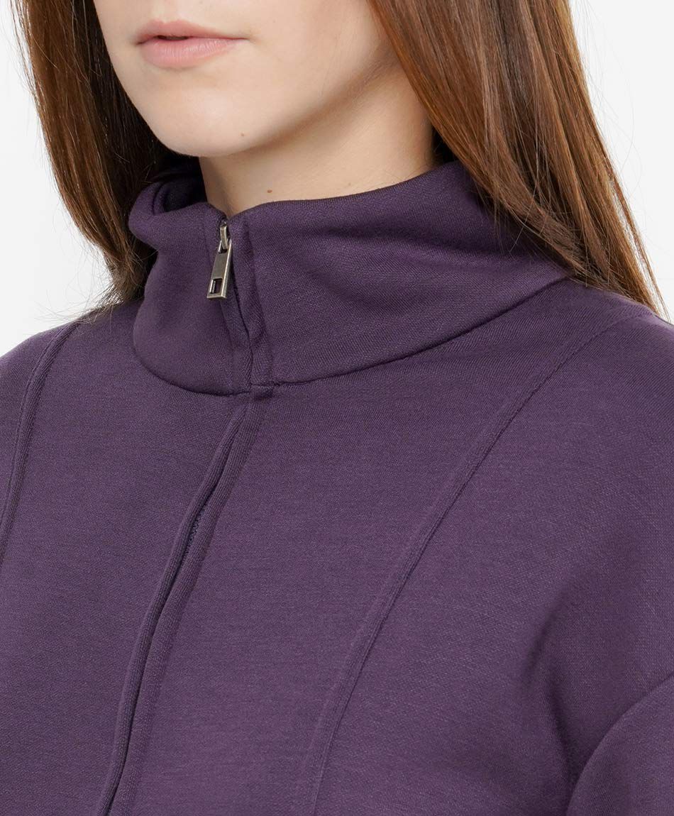 Campera mujer lazo cintura