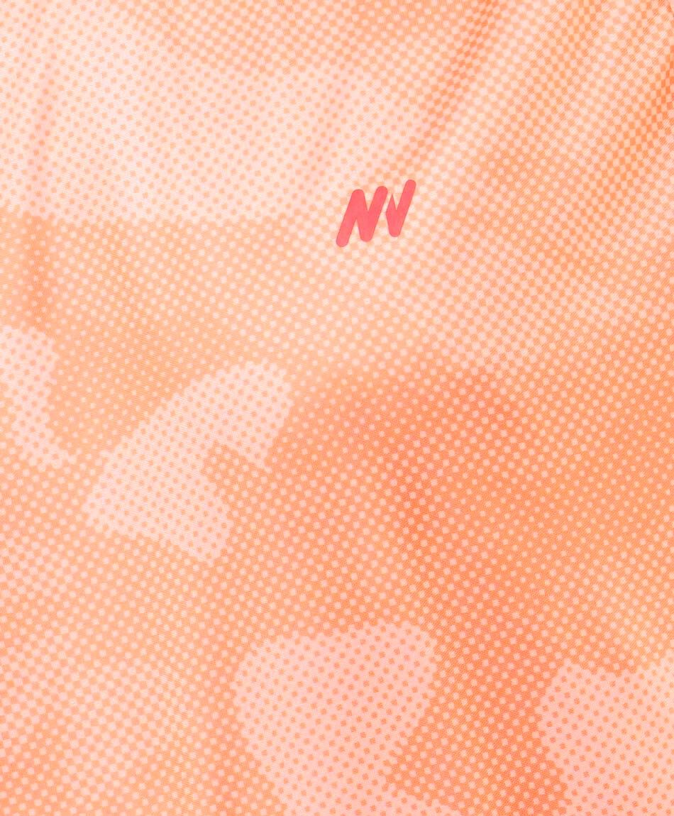 Remera deportiva hombre naranja l&iacute;neas