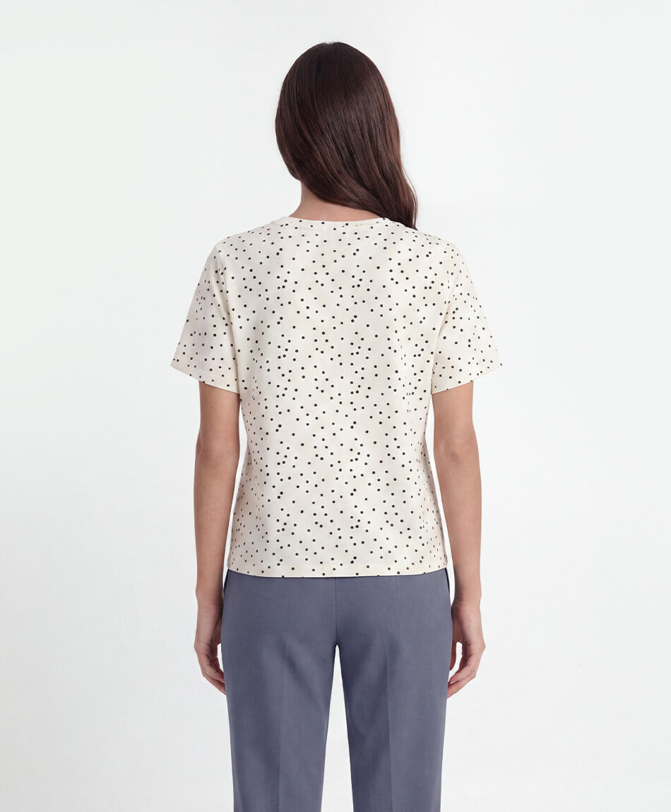 Remera mujer b&aacute;sica puntos