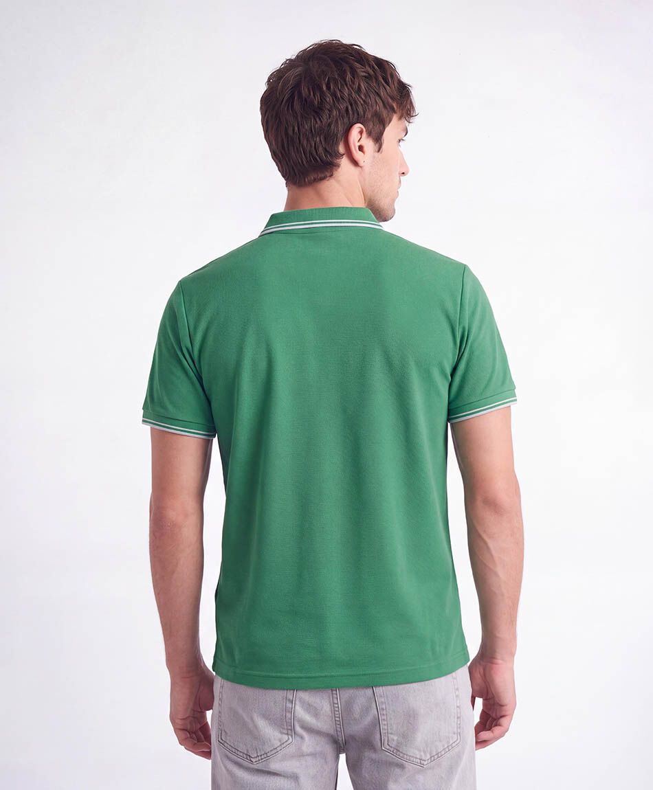 Remera hombre polo l&iacute;nea dry fit