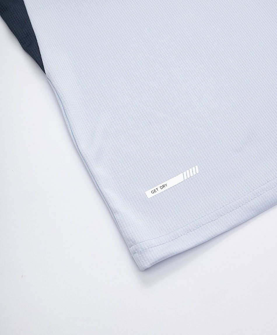 Remera deportiva hombre runner white