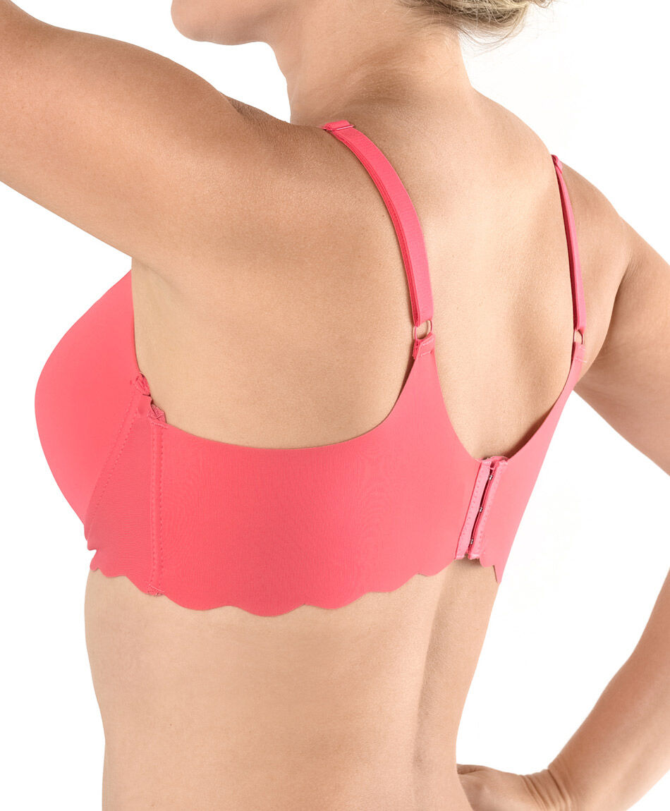 Corpi&ntilde;o mujer push up liso seamless colores