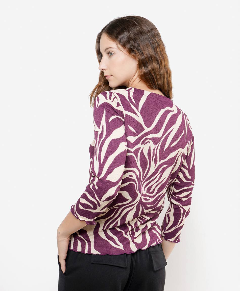 Remera mujer estampada