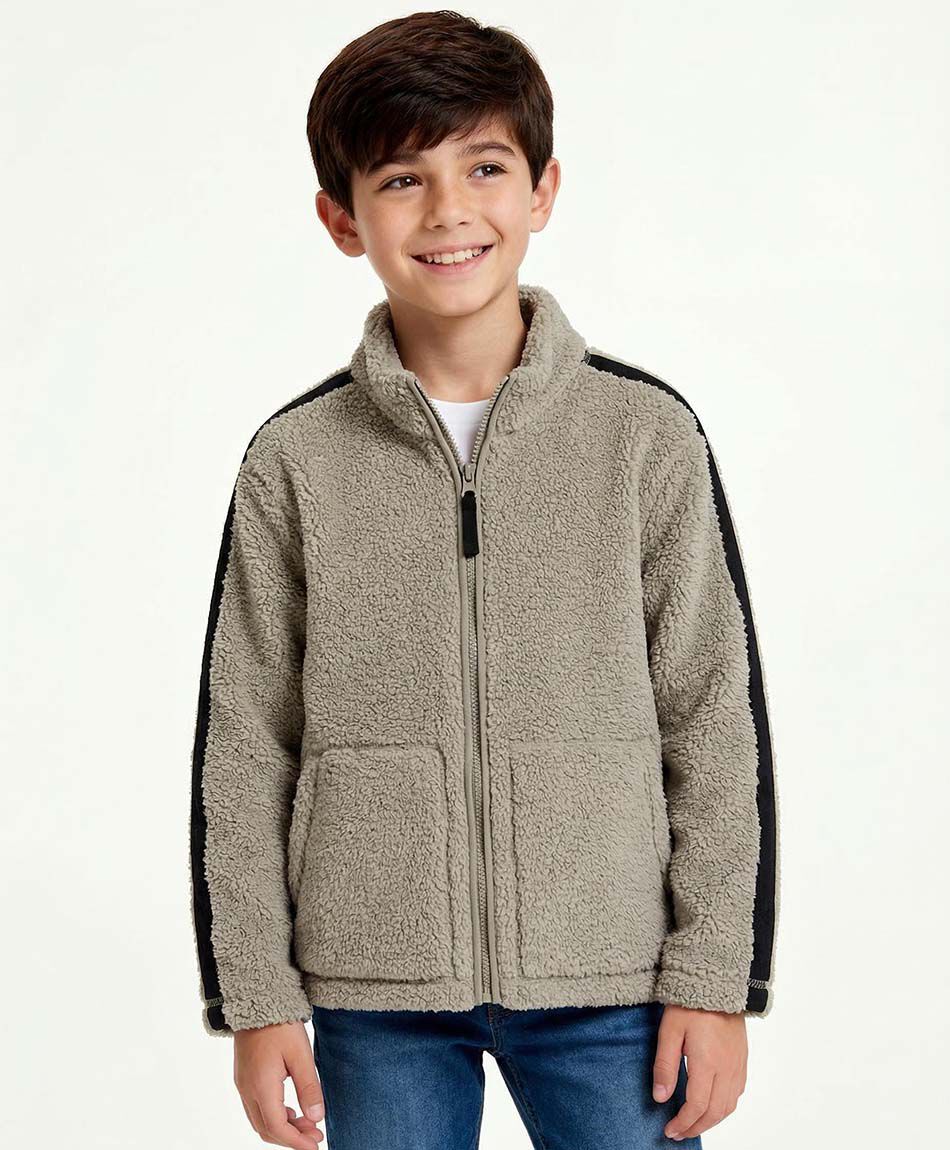 Buzo ni&ntilde;o chiporro beige