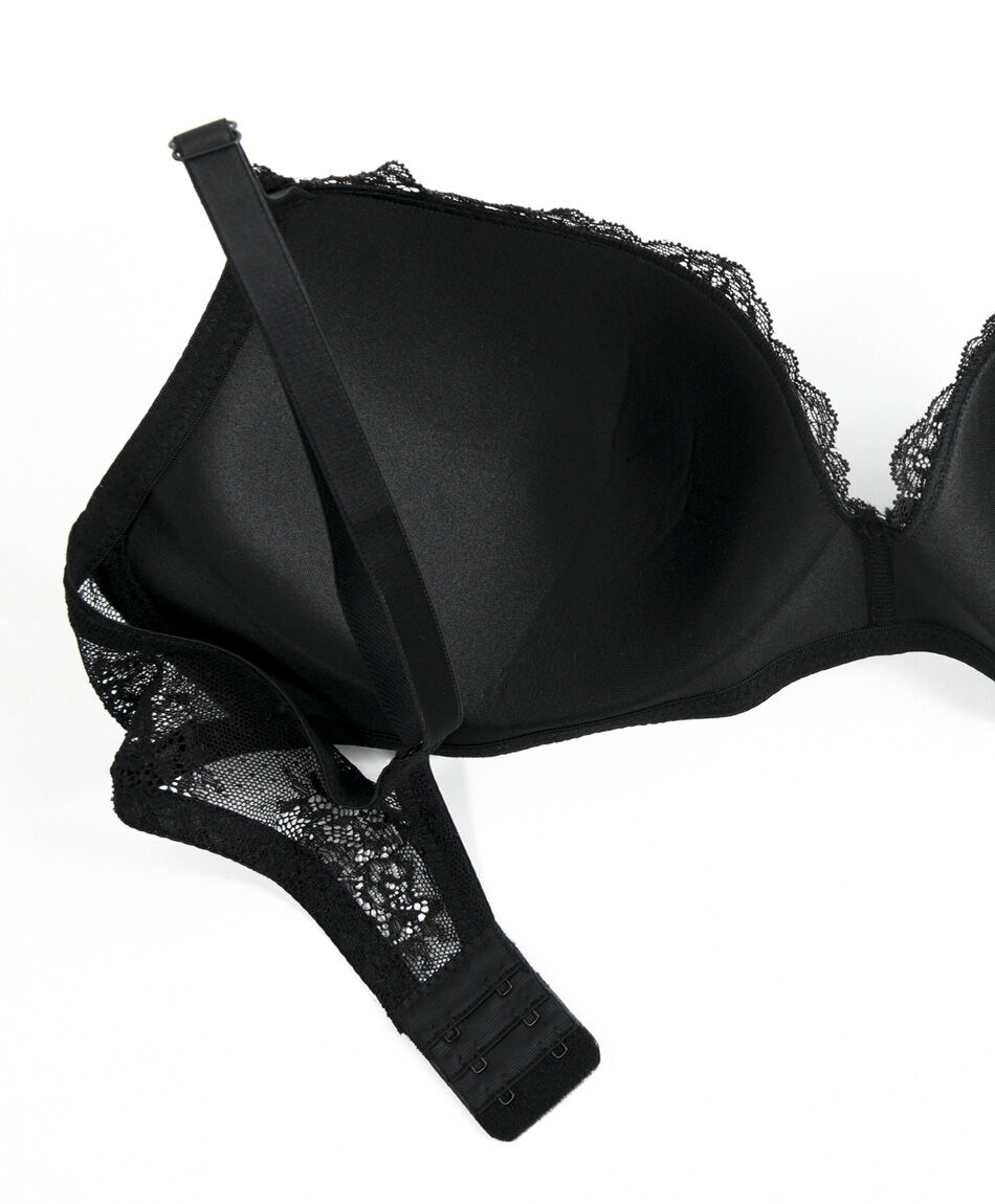 Bralette mujer malla floreada