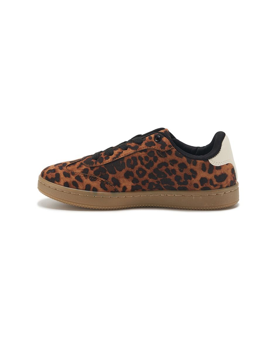 Zapatilla mujer vintage animal print