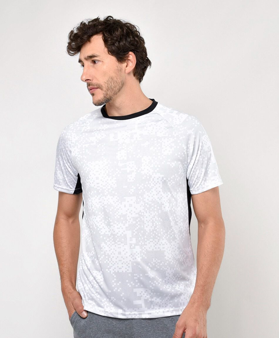 Remera deportiva hombre full print