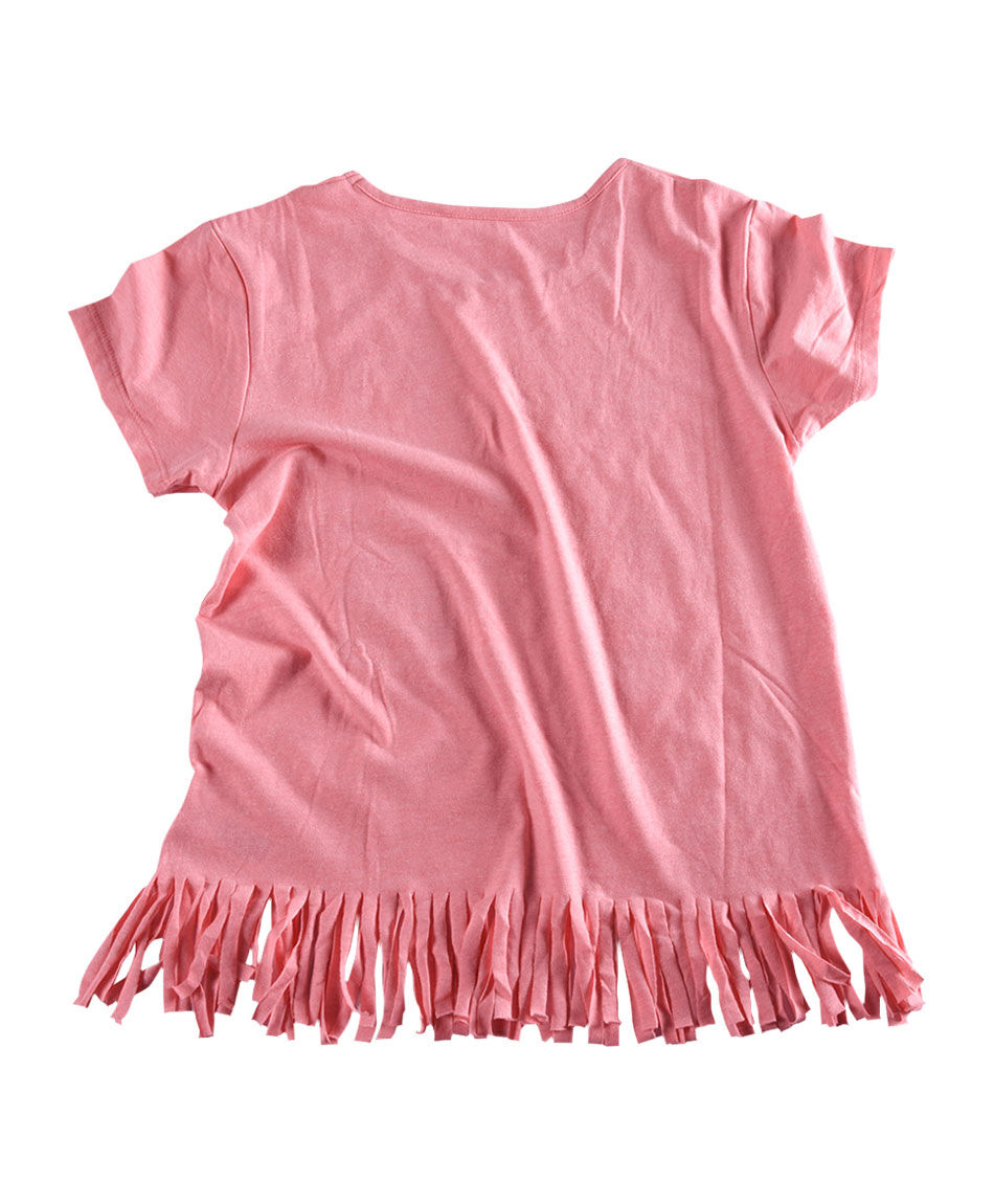 Polera flecos