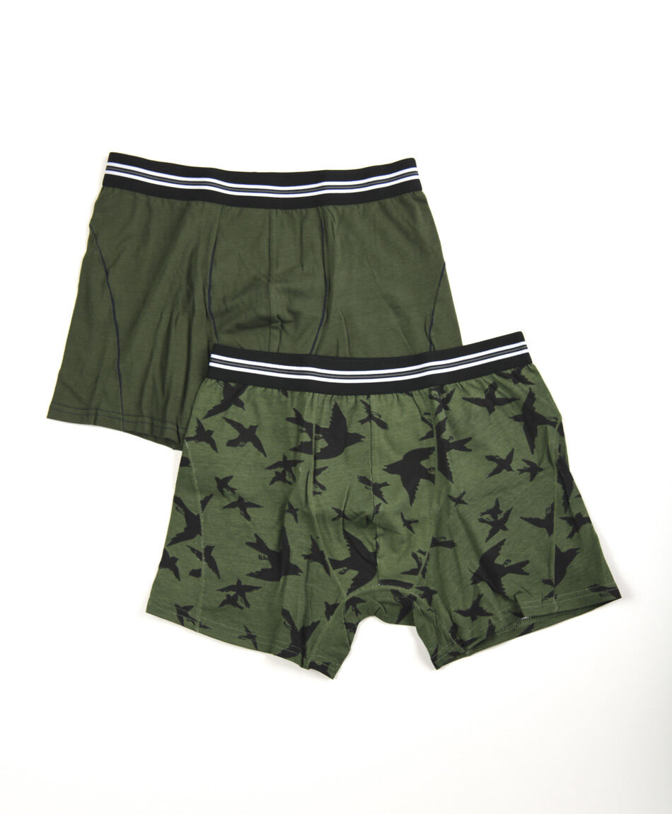 Pack 2 boxer hombre p&aacute;jaro