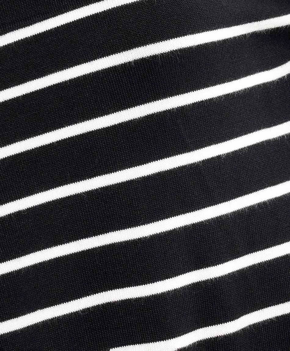 Sweater mujer lineas black and white