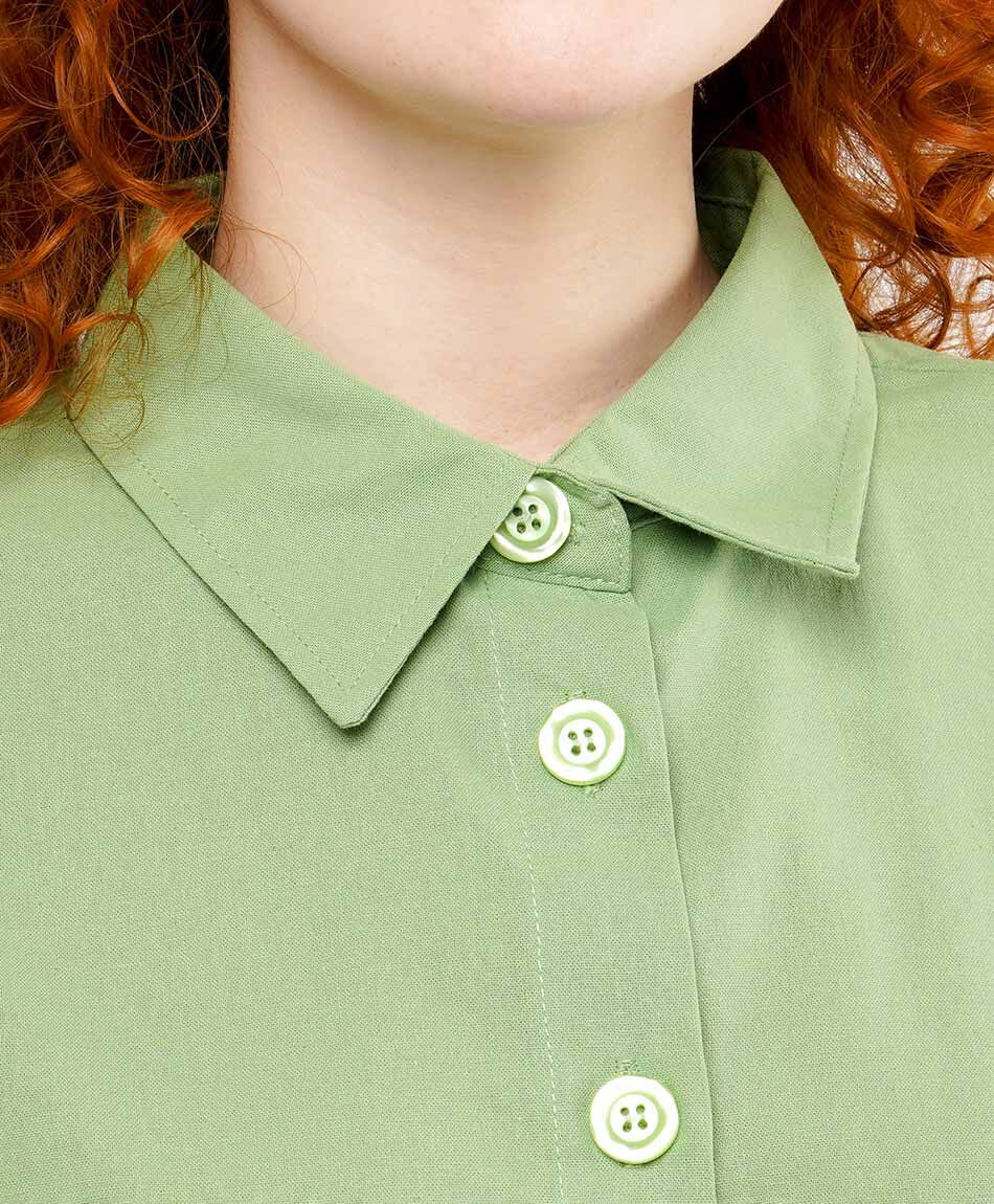 Camisa mujer estilo casual dise&ntilde;o b&aacute;sico