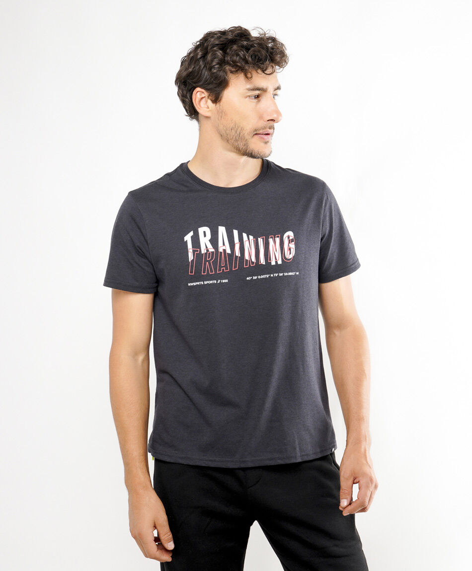 Remera deportiva hombre training