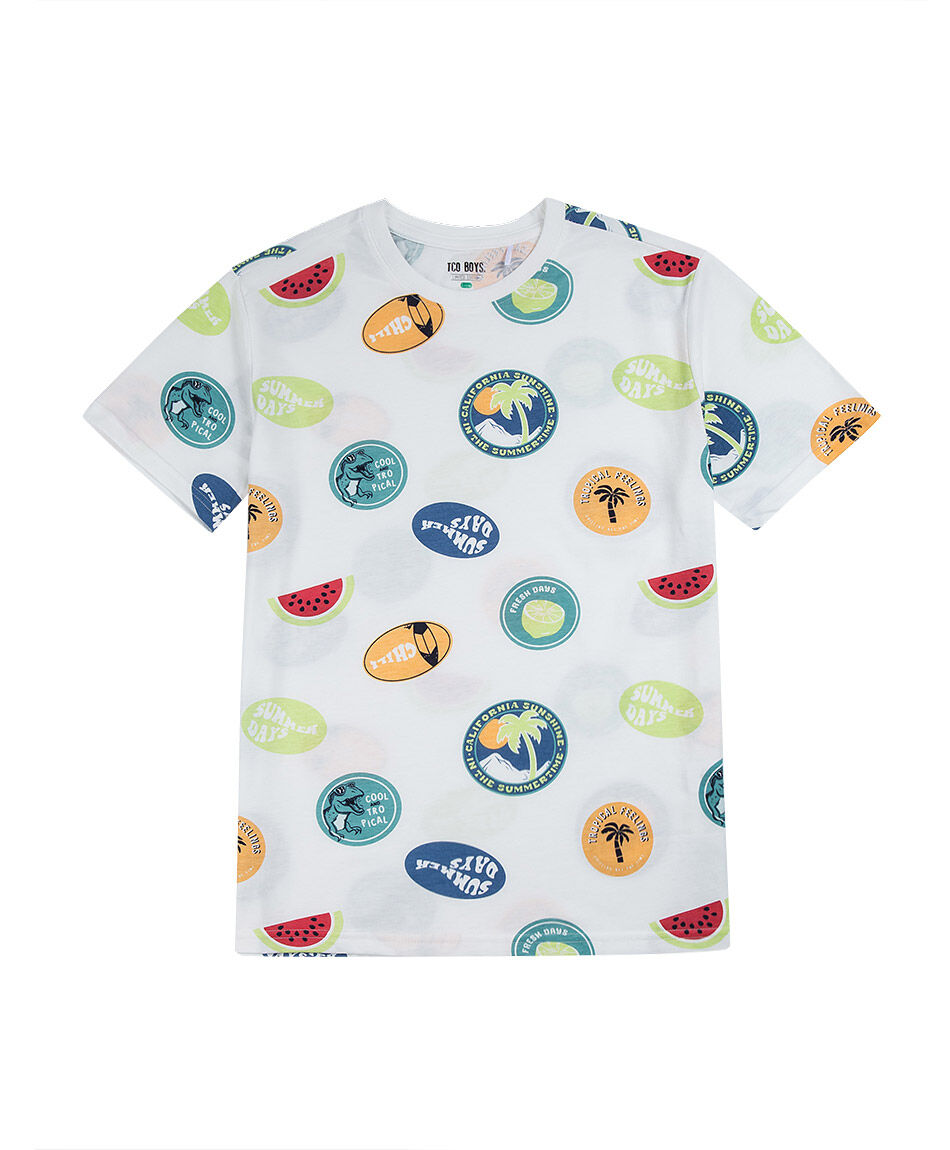 Remera ni&ntilde;o etiquetas