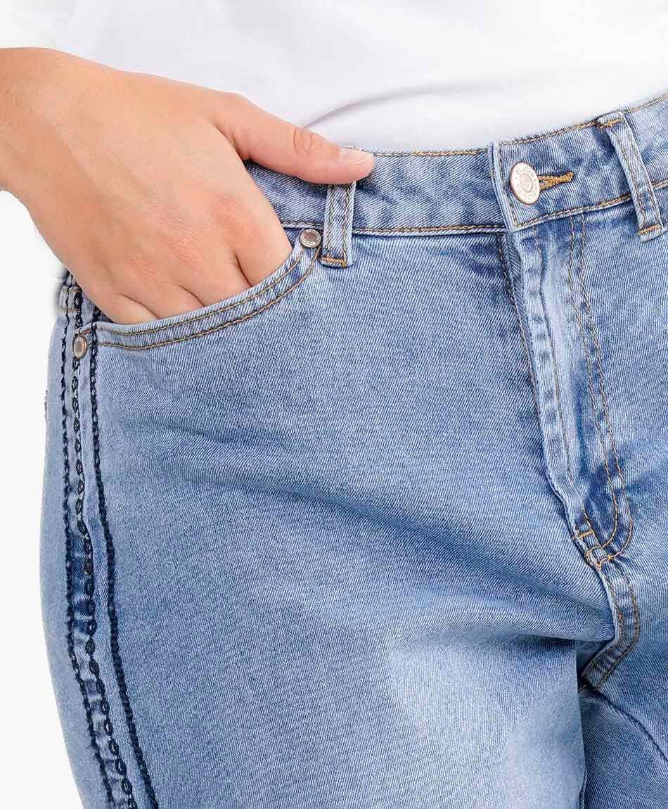 Jeans mujer  wide leg estilo ancho