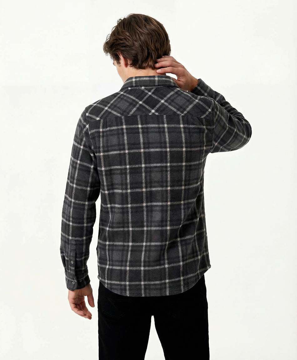 Campera hombre le&ntilde;adora negro