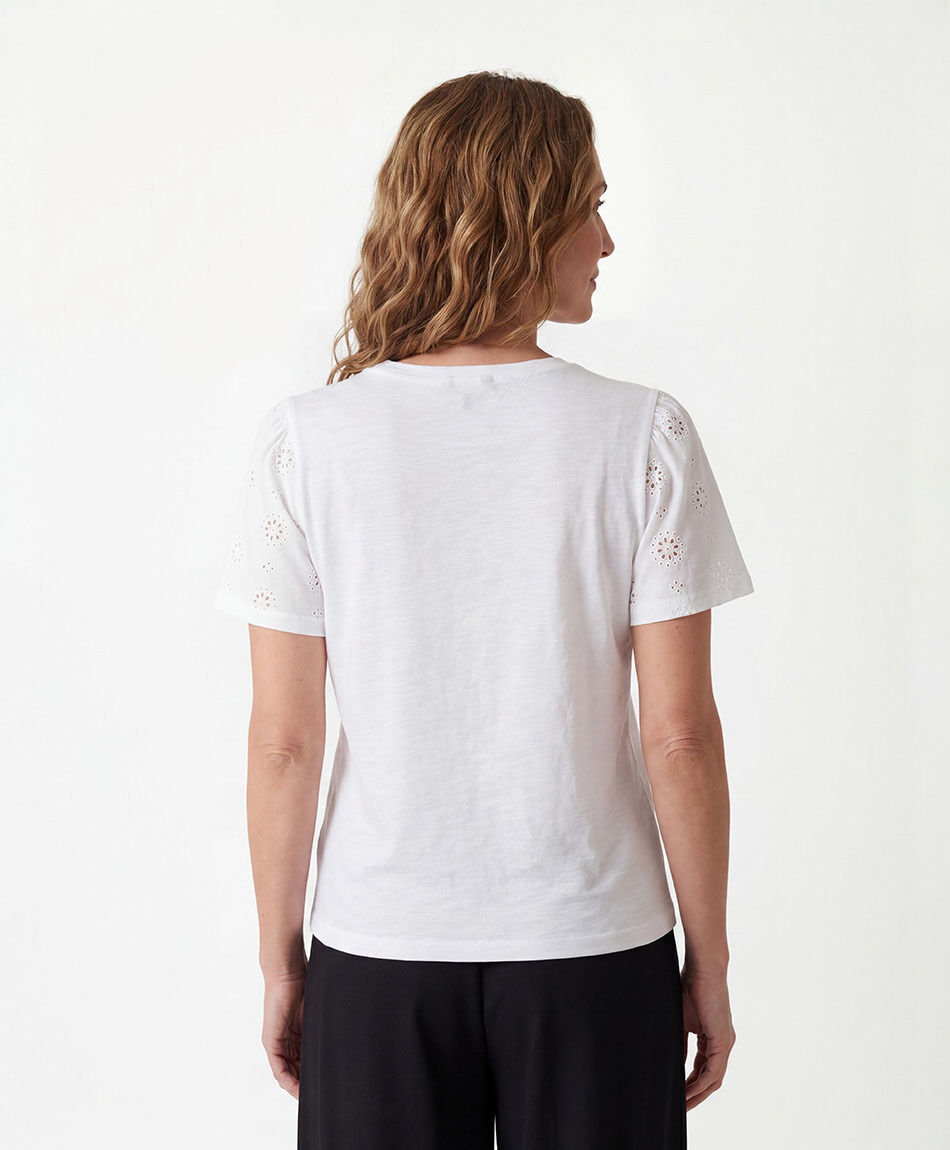 Remera mujer manga globo