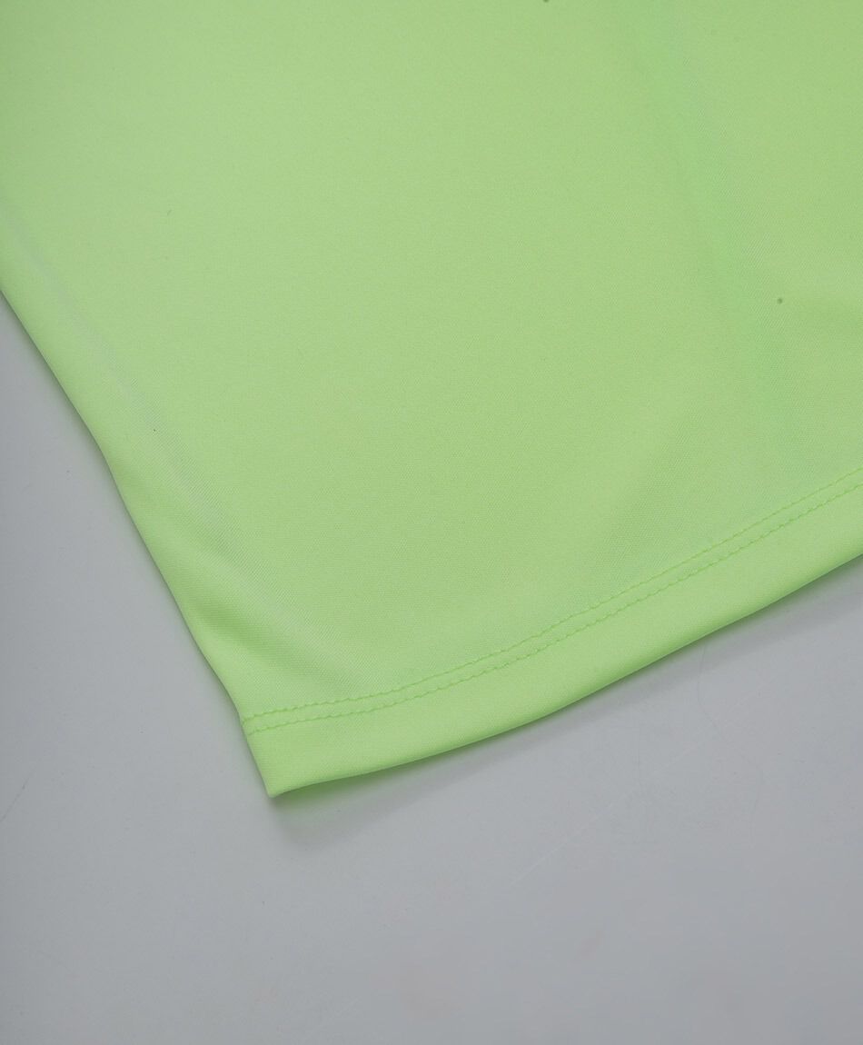 Remera deportiva mujer ondas verde