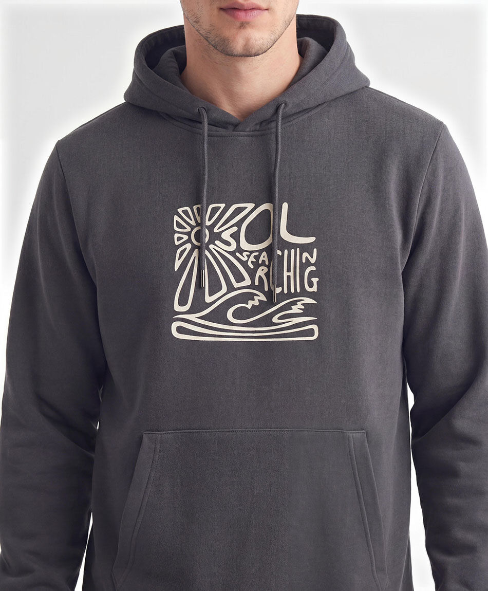 Buzo hombre doble estampado print