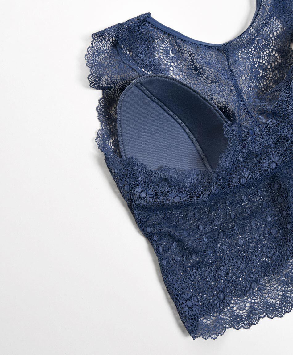 Corpi&ntilde;o mujer coset dise&ntilde;o mandala cian