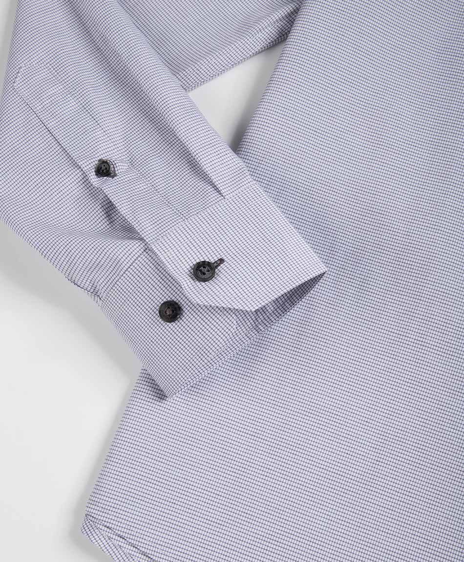 Camisa hombre formal gris claro