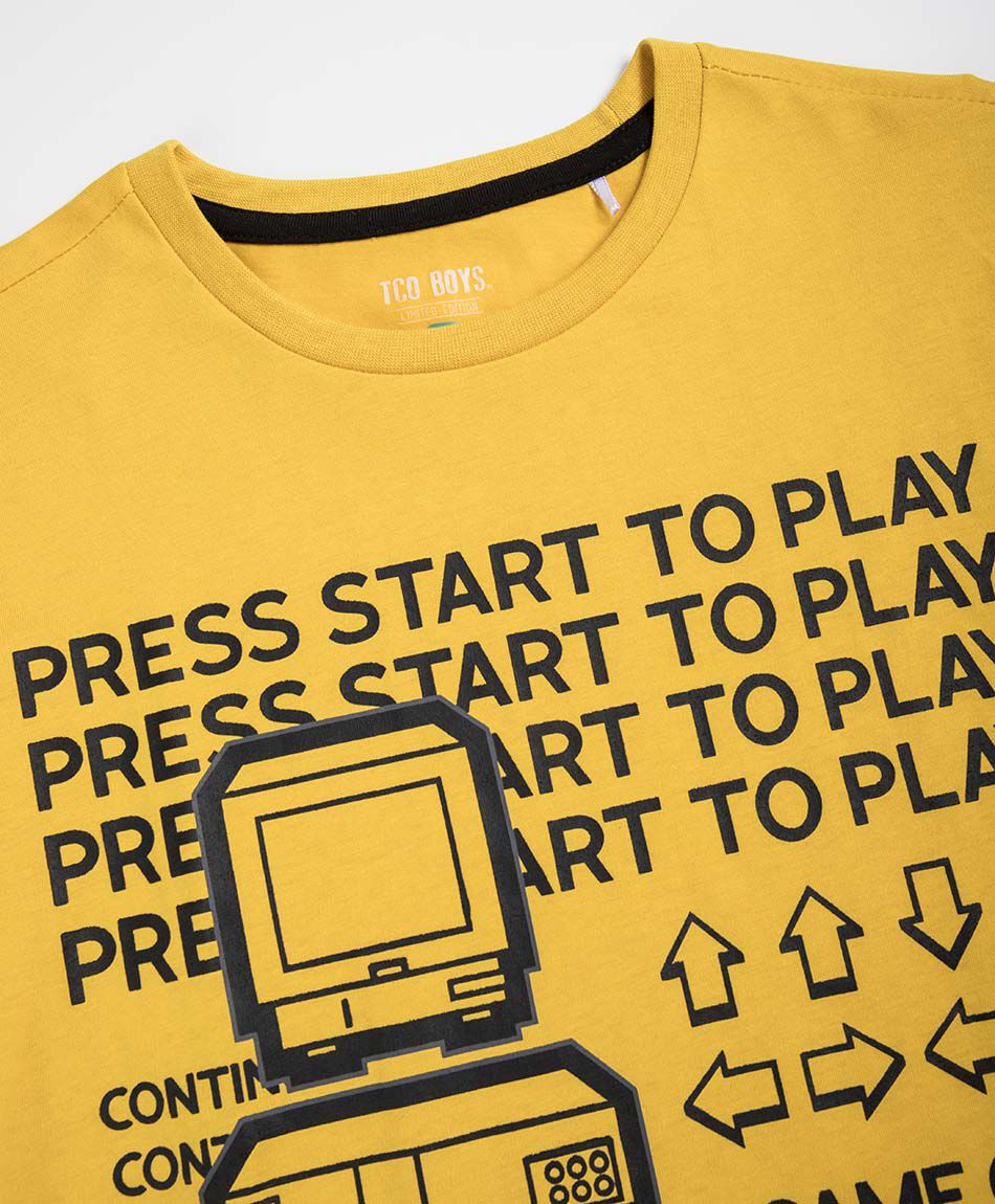 Remera ni&ntilde;o estampado hora de jugar