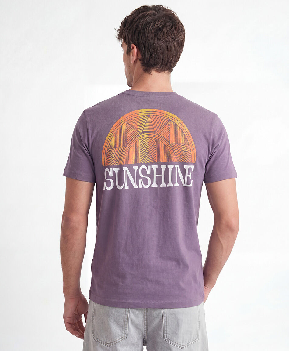 Remera hombre estampado adventure