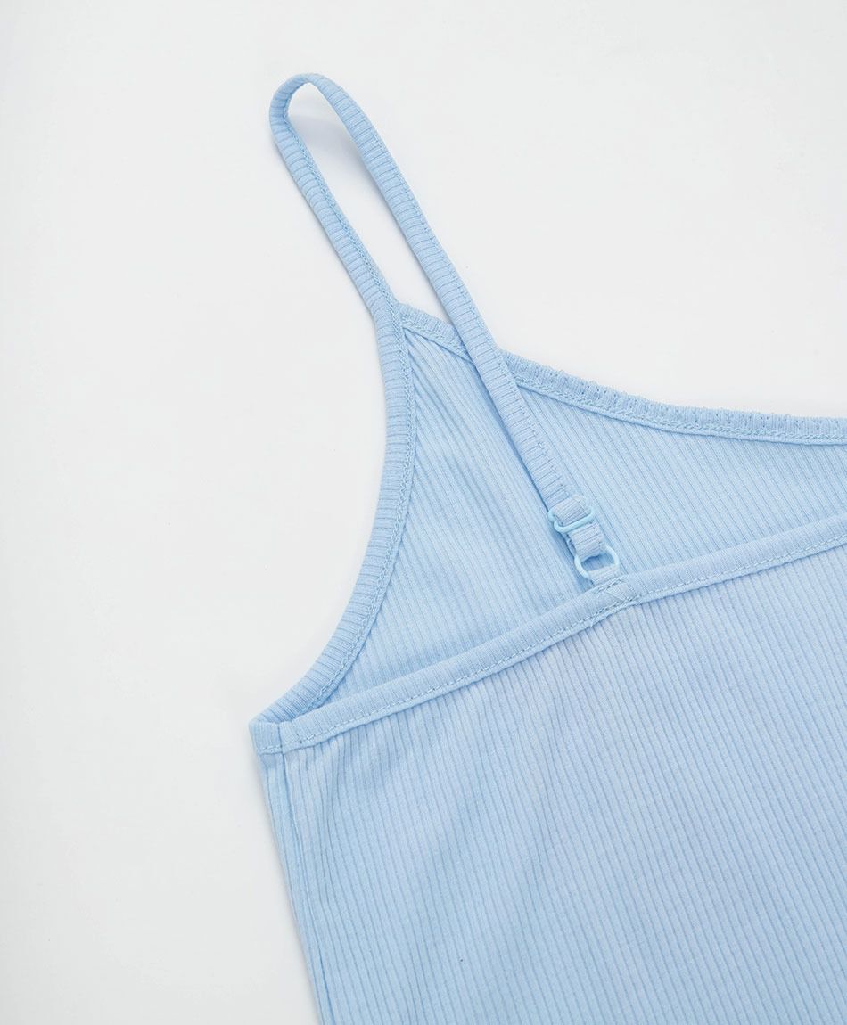 Pijama mujer short canal&eacute; celeste