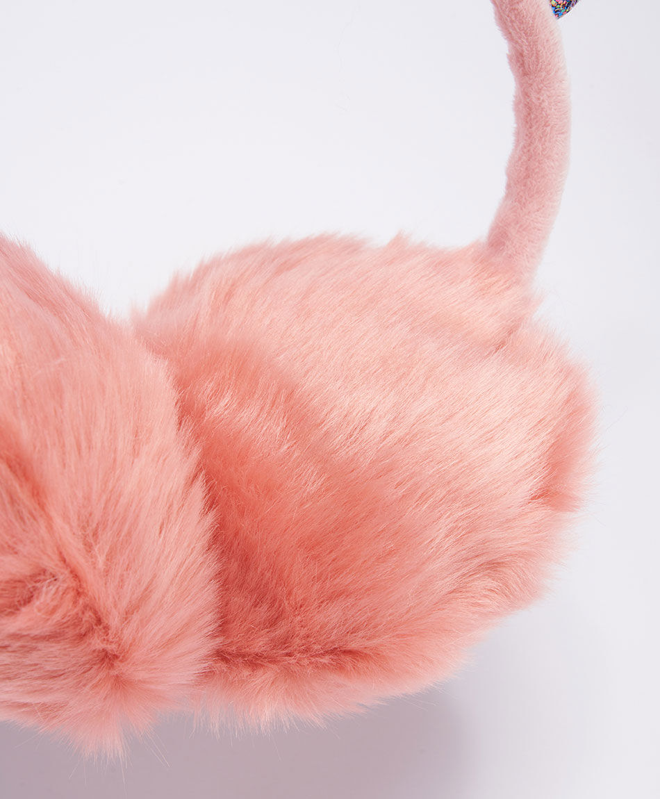 Orejeras ni&ntilde;a cat pink