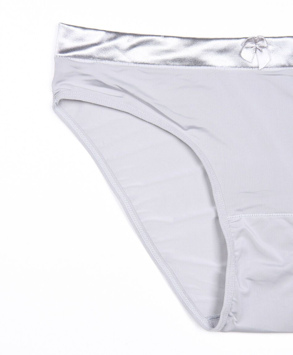 Bikini mujer cintura satinada