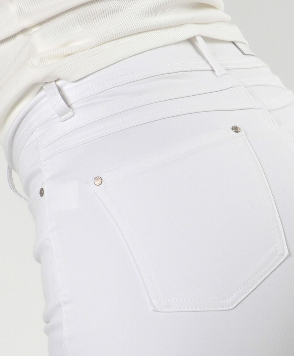 Jeans mujer blanco skinny fit