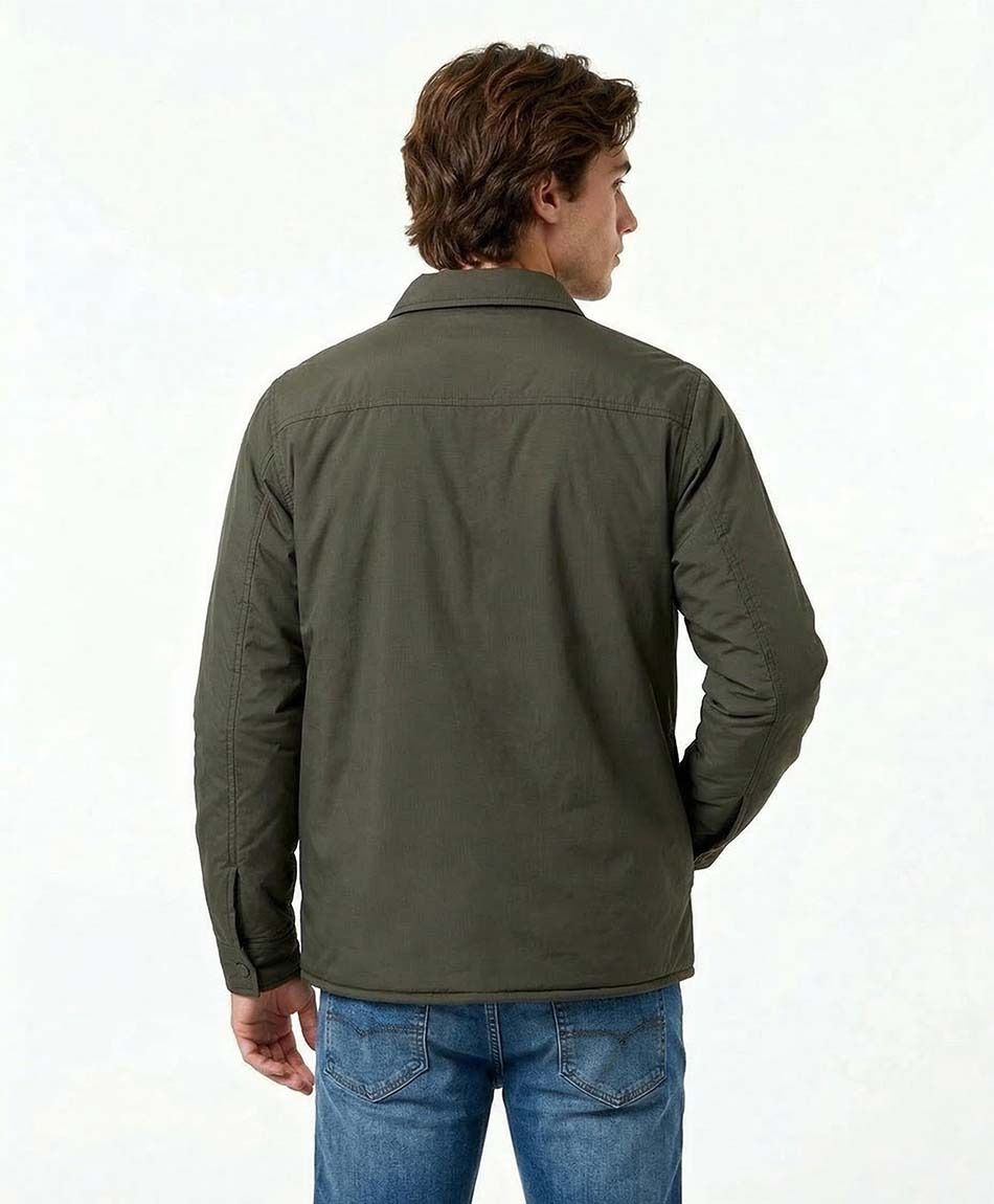 Campera hombre urbana forrada
