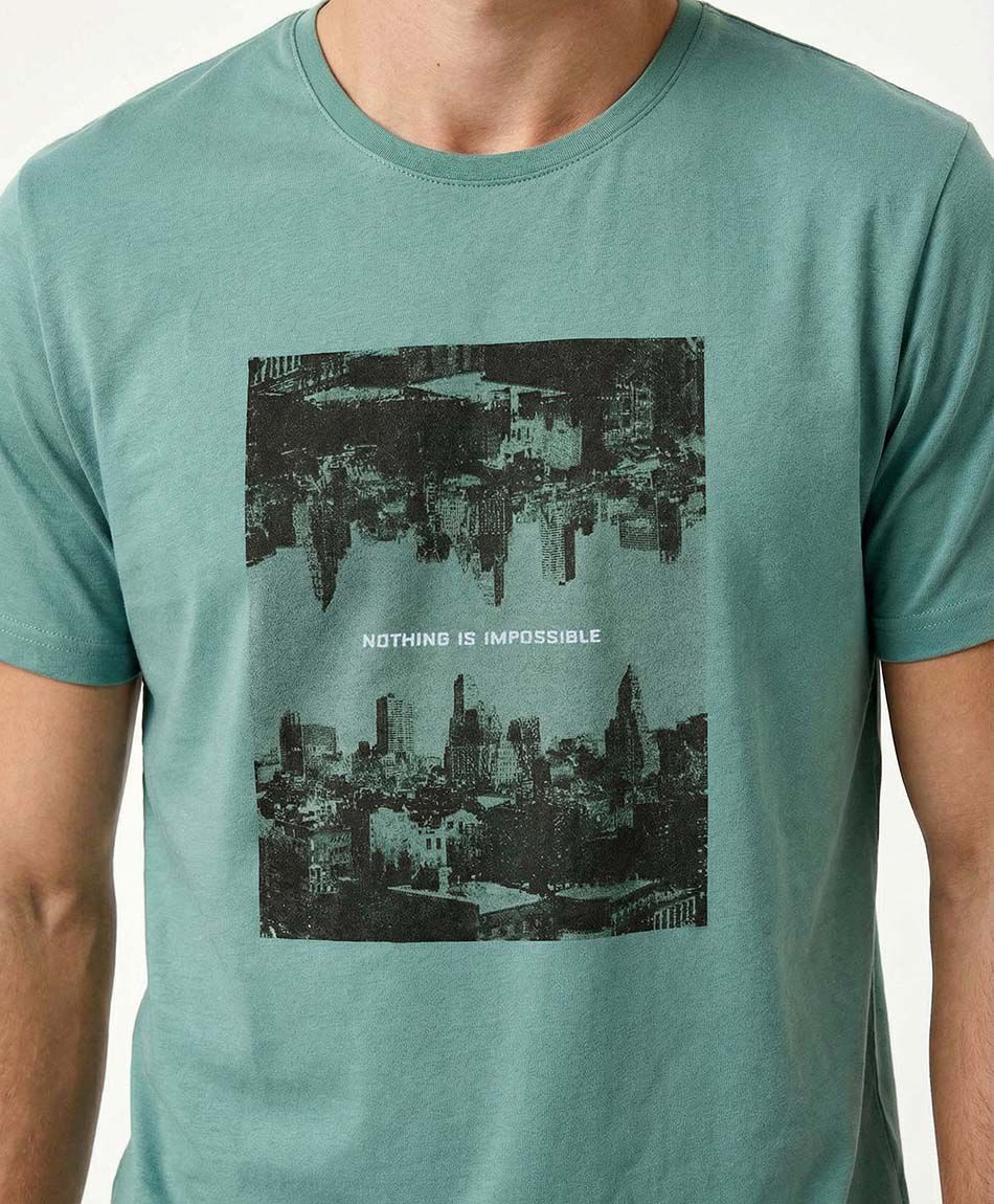 Remera deportiva hombre ciudad