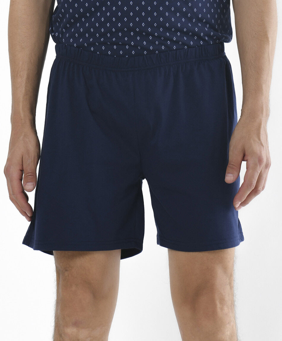 Pijama hombre mini rombos 2 piezas