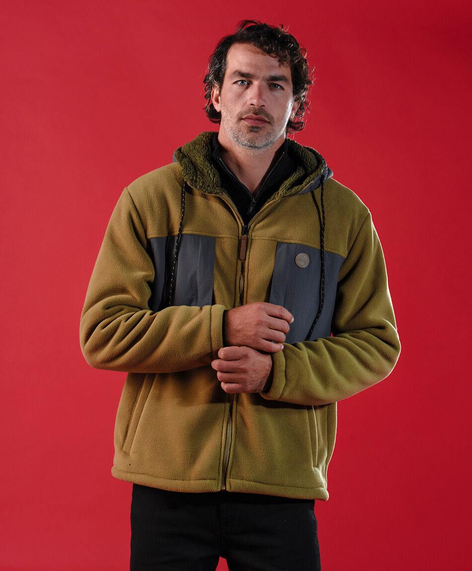 Buzo hombre forrada polar