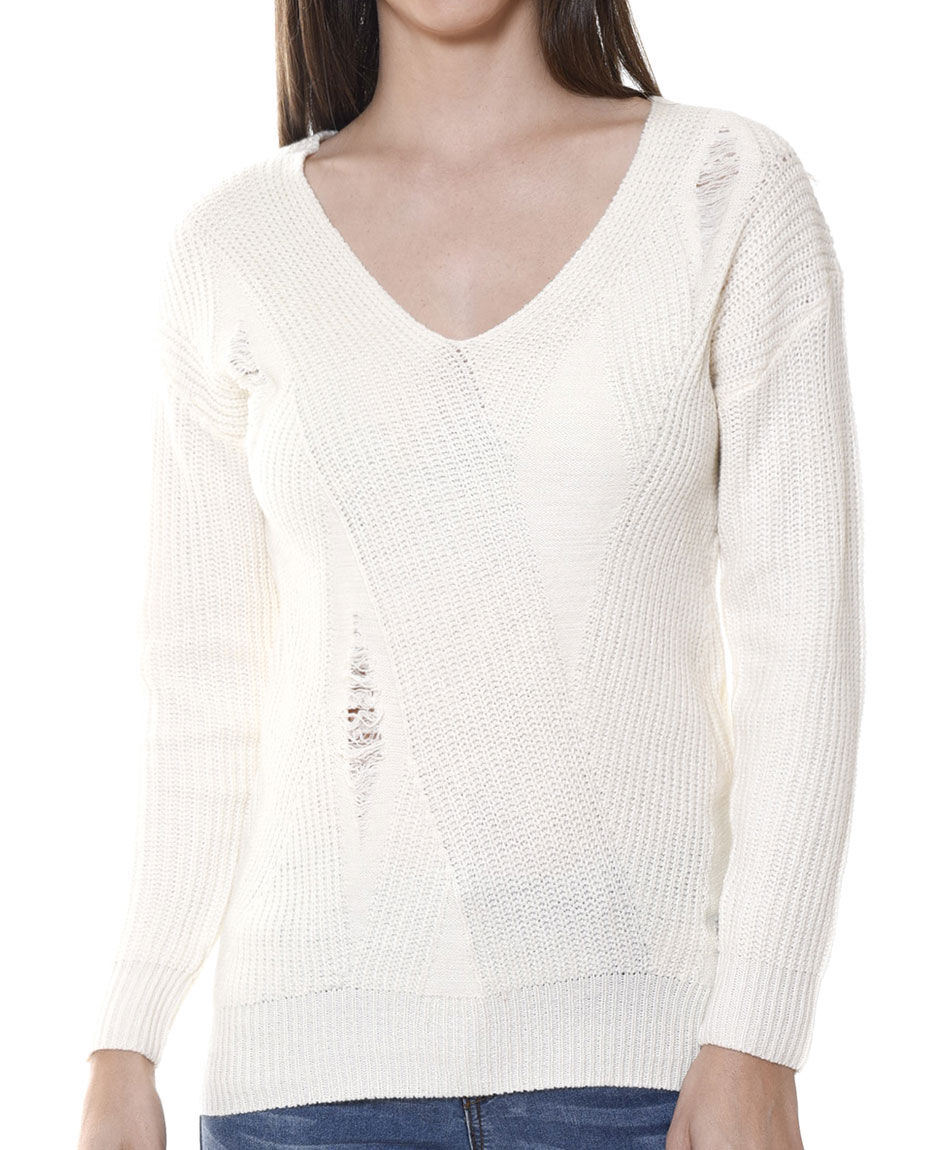 Sweater desagujado