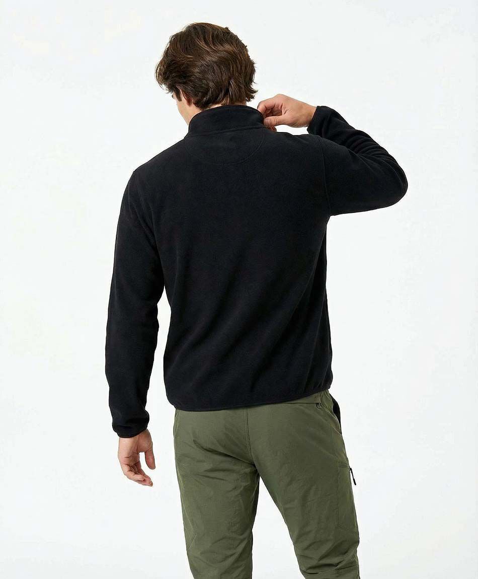 Buzo hombre polar con botones