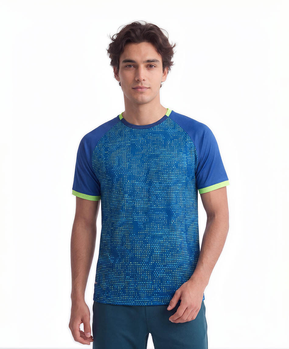 Remera deportiva hombre dise&ntilde;o puntos