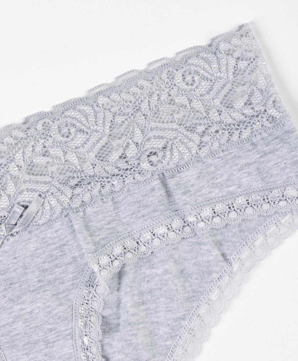 Pantaleta mujer cintura encaje