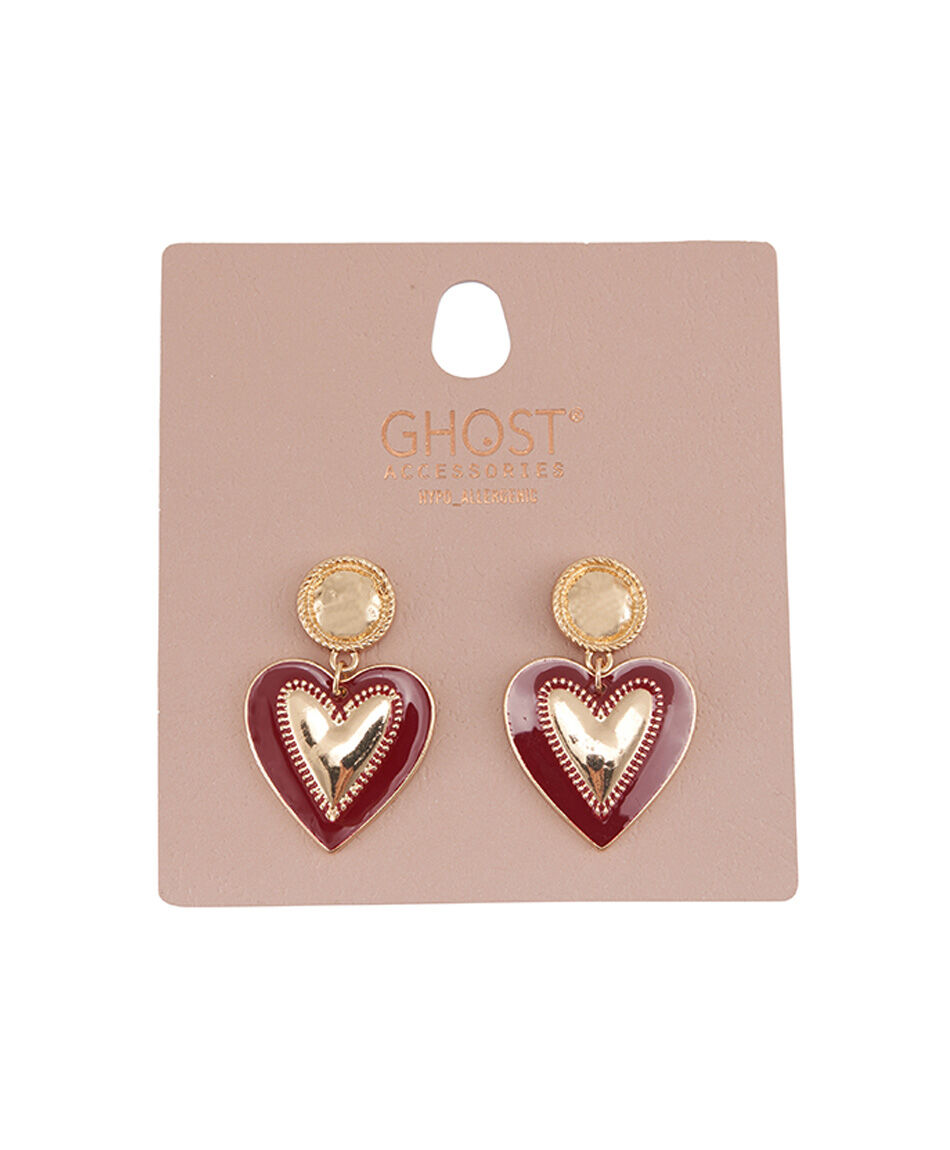 Aros mujer coraz&oacute;n